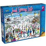 Just Living Love - Ski - 1000pce Jigsaw Puzzle