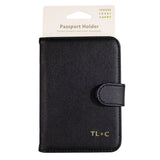 Passport Cover - Black