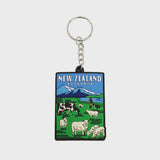 NZ Farming - Silicone Keyring