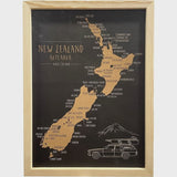 A3 - Pin Cork Maps - Tramps