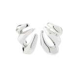 Presence Earrings Silver - Plated