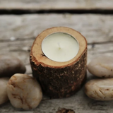 Natural Tree Branch Tealight Candle Holder