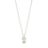 Fire Necklace 2-In-1 Set - Silver Plated
