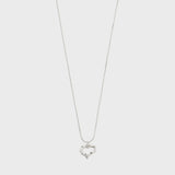 Iris Necklace Silver - Plated
