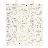 Cat Print Tote Bag