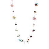 Here Necklace - Silver Plated/Multi