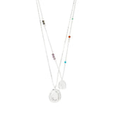 Here Necklace Silver-Plated