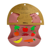Silicone Bib - Fruit & Veg