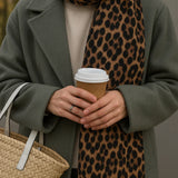 Adeline Scarf - Leopard Print