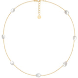 Perla Necklace Multi Gold