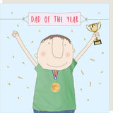 Dad Of The Year - Fathers Day Card