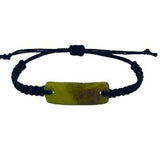 Kids Bracelet Plaited - Greenstone