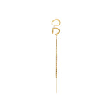 Evon Ear Cuff 2-In-1 Set, Gold-Plated