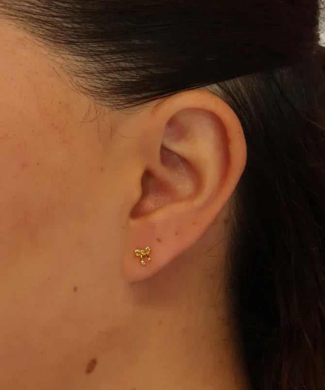 Charlotte Stud Earring - Gold