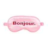 Pink Eye mask Bonjour