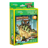 Cubic Fun 3D Puzzle - Dinosaur Unlikely Friends Stegosaurus
