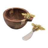 Bee Dip Bowl & Spreader