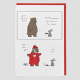 Cookies & Milk For Santa - Xmas Card