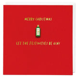 Be Gin Xmas Pin - Card