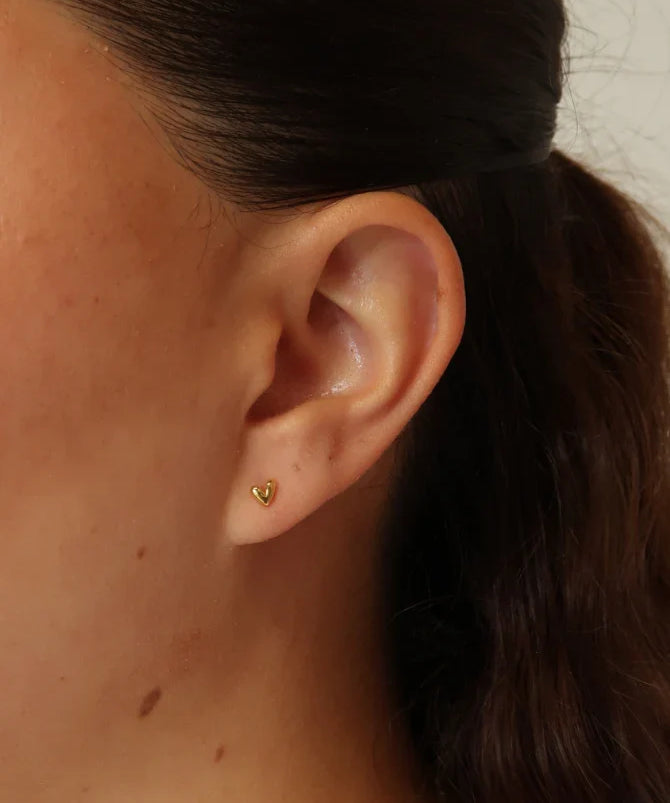 Nora Stud Earring - Gold
