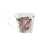 highland bone china mug