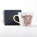 highland bone china mug