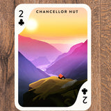 Playing Cards Backcountry Huts