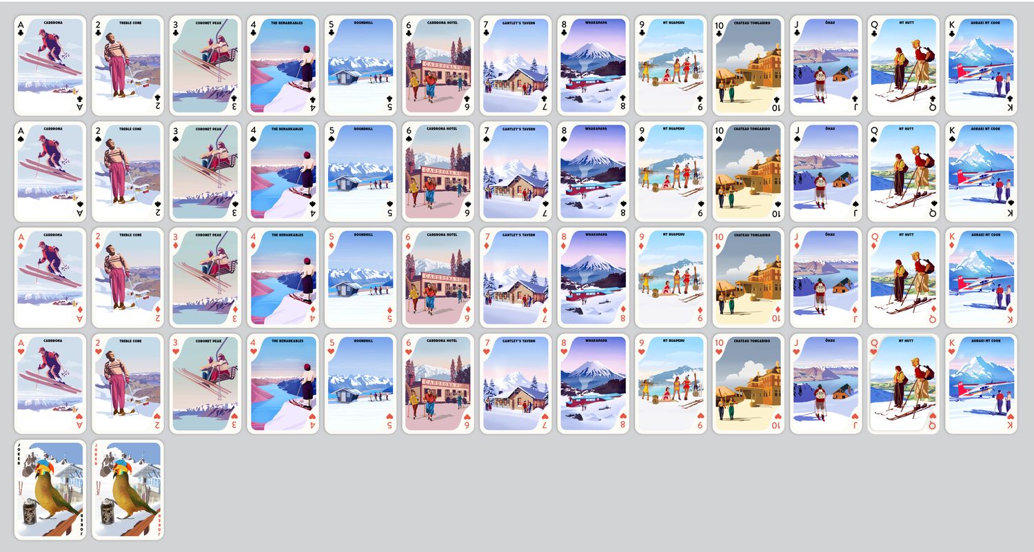 Apres Ski Playing Cards