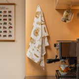 Backcountry Huts Tea Towel