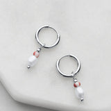Vivian Huggie Drop - Earring