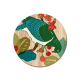 Wolfkamp & Stone - Screenprint Kereru - Coaster