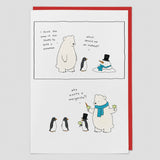 Snow Is Too Slushy For A Snowman - Card
