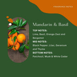 Mandarin & Basil Natural Hand & Body Wash