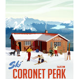 Coronet Peak - A4 Print