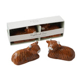 Farm Highland Cow salt & pepper set