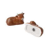 Farm Highland Cow salt & pepper set