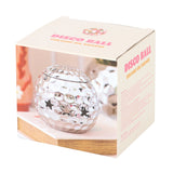 Silver Disco Ball Oil Burner