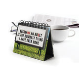Daily Marquee Desk Flip Book Multi-Coloured