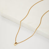 Letter Necklace - Gold