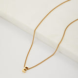 Letter Necklace - Gold