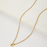 Letter Necklace - Gold