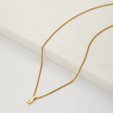 Letter Necklace - Gold
