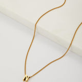 Letter Necklace - Gold
