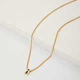 Letter Necklace - Gold