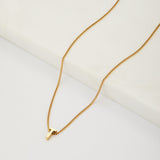Letter Necklace - Gold