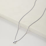 Letter Necklace - Silver