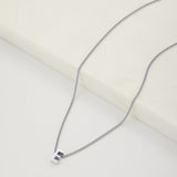 Letter Necklace - Silver