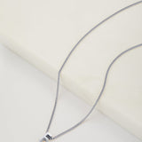 Letter Necklace - Silver