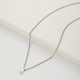 Letter Necklace - Silver