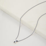 Letter Necklace - Silver